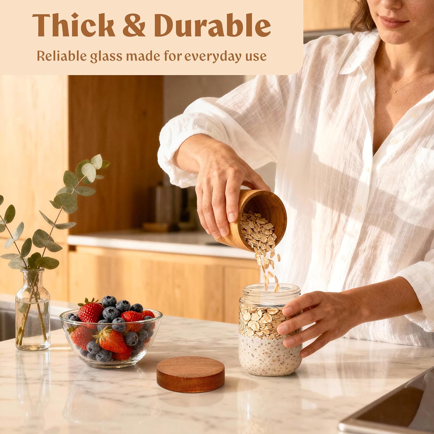 Overnight Oats Containers with - Food X 评论和价格