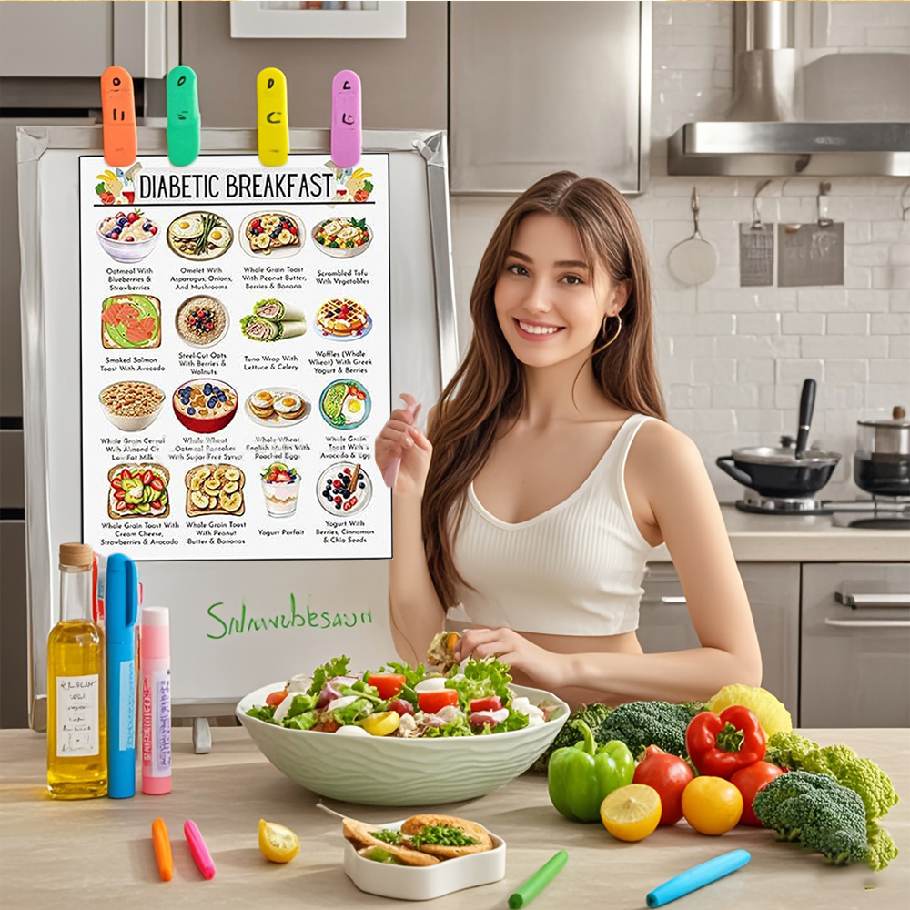 12pcs Diabetic Meal Planner Un - Food Snacks To Eat 评论和价格