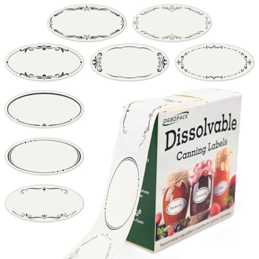 Dissolvable Canning Labels for - Food X 评论和价格