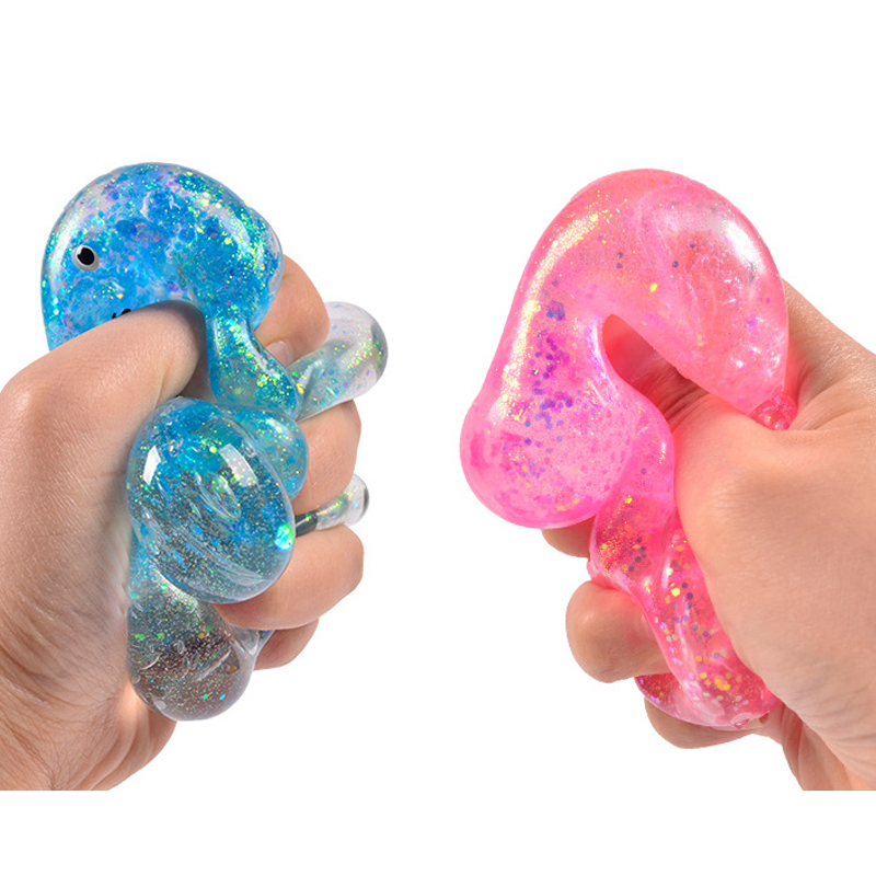 Fidget Bear Toy Squishys Glitt - Food Snacks To Eat 评论和价格