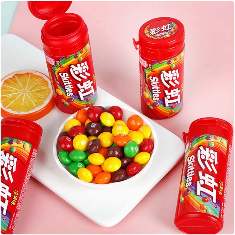 Skittles Candy Canned 1.06oz(3 - Food Snacks To Eat 评论和价格