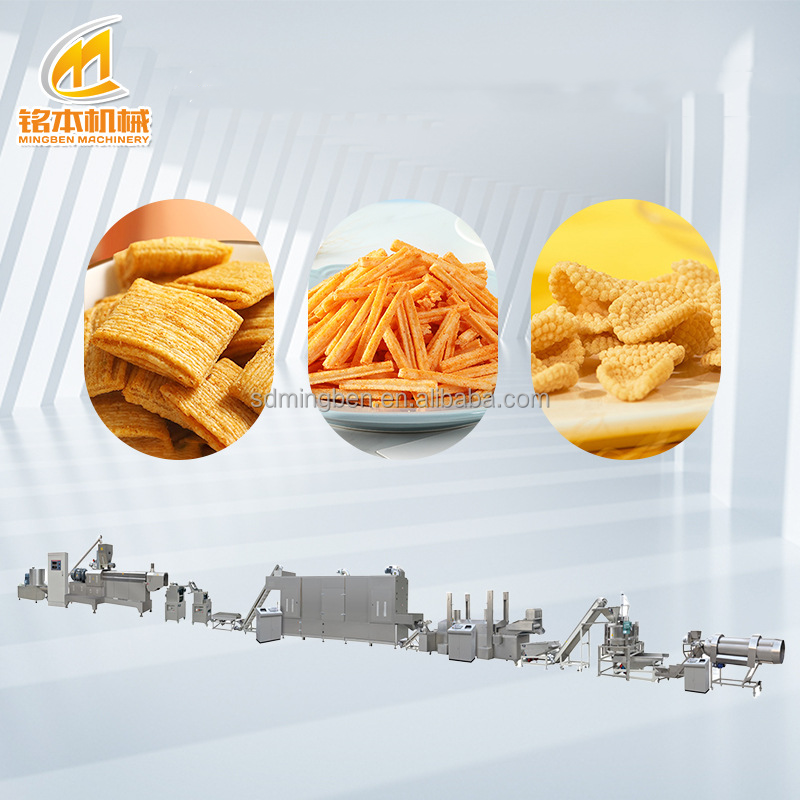 Extruded Automatic Fried 3d Pe - Food Snacks Making Machine 评论和价格