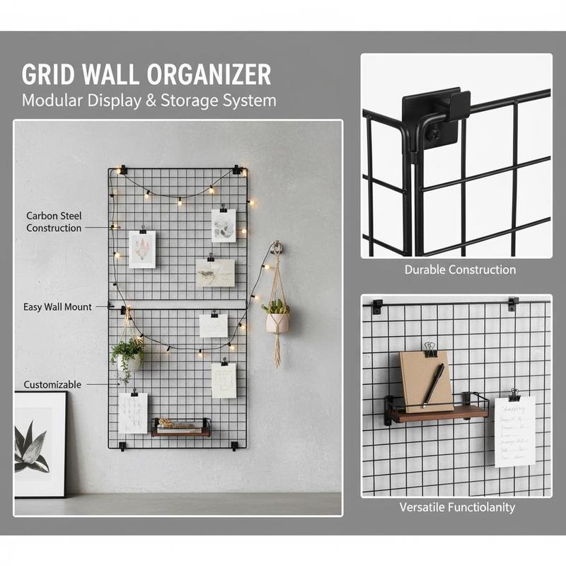 3 Packs Grid Wall Panels, 2 x  - Food X 评论和价格